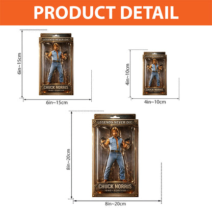 Legend Never Dies, RIP Chuck - Trending Custom Shaped Acrylic Plaque