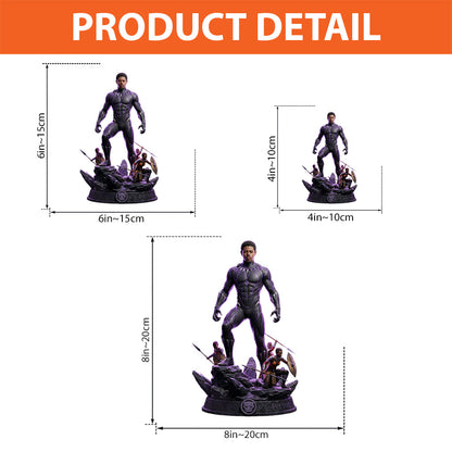 Custom Any Photo The Panther Hero - Personalized Marvelous Universe Custom Shaped Acrylic Plaque