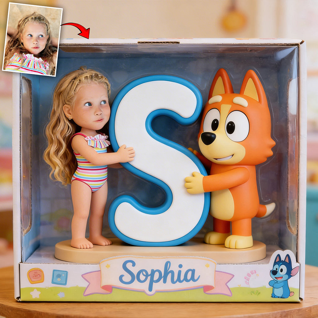 Blue Dog - Personalized Blue Dog Custom Shaped Acrylic Plaque