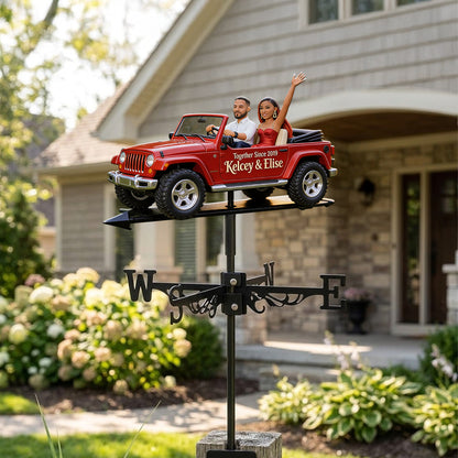 You & Me We Got This - Personalized Couple Weather Vane