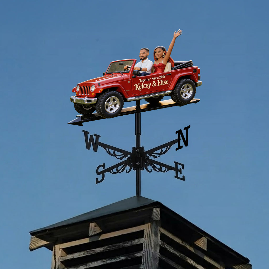 You & Me We Got This - Personalized Couple Weather Vane