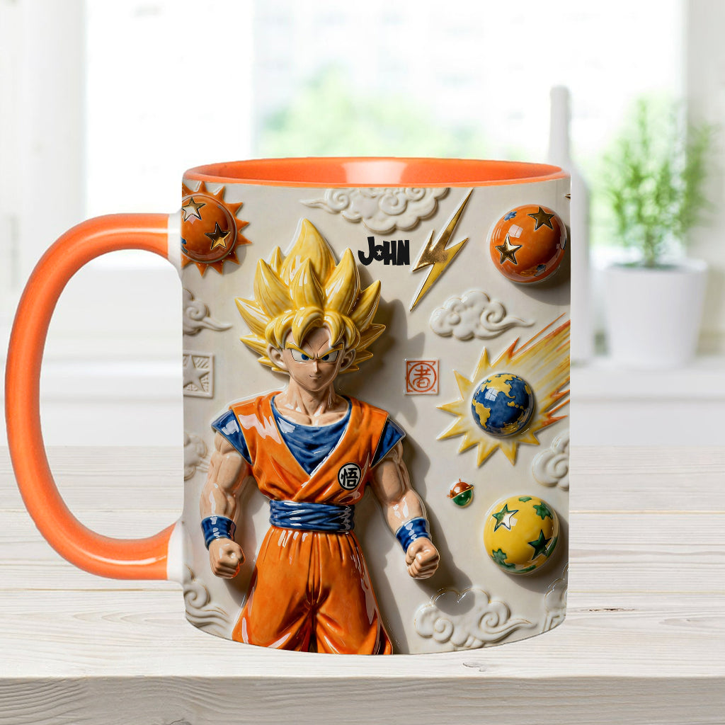 Strong Balls - Personalized Seven Balls Accent Mug & Coaster