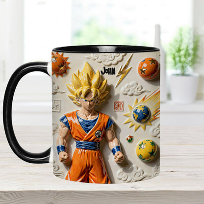 Strong Balls - Personalized Seven Balls Accent Mug & Coaster
