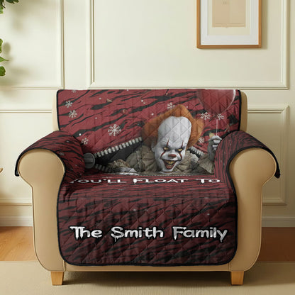 Horror Clown - Personalized Horror Character Quilted Sofa/Couch Cover