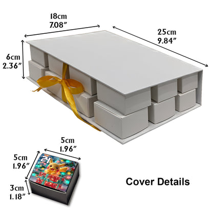 Merry Christmas - Personalized Monster Trainer Folded Advent Calendar With Ornaments