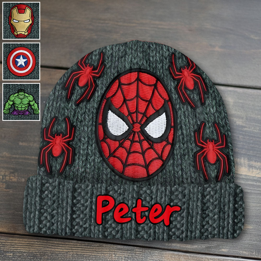 I Am A Hero - Personalized Kid Beanie Hat