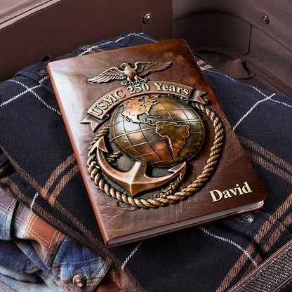 250th Anniversary - Personalized Veteran Leather Journal