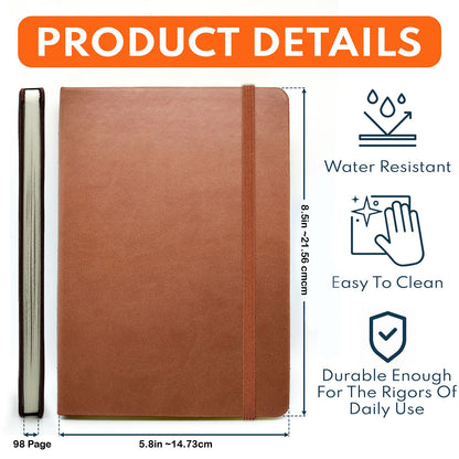 250th Anniversary - Personalized Veteran Leather Journal