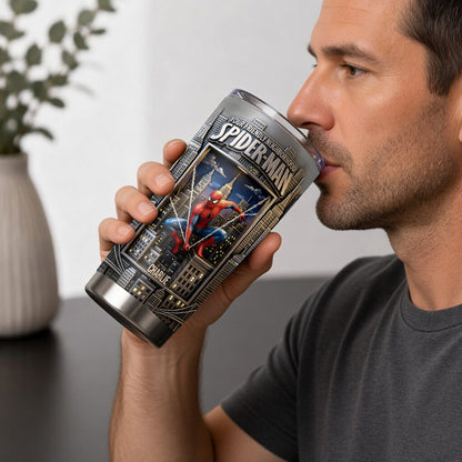Your Friendly Neighborhood - Personalized Spider Tumbler