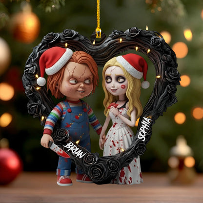 You & Me We Got This - Personalized Horror Character Ornament