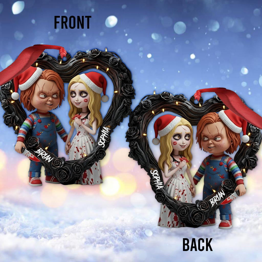 You & Me We Got This - Personalized Horror Character Ornament