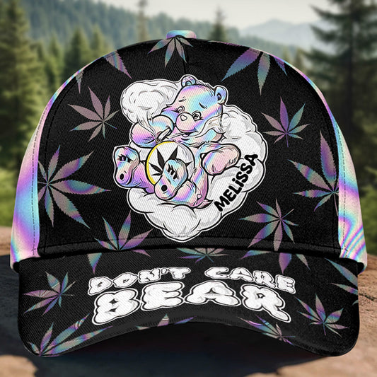 Don't Care Bear - Personalized Weed Classic Cap