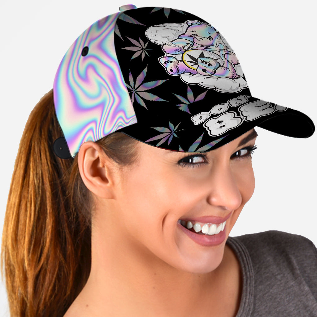 Don't Care Bear - Personalized Weed Classic Cap