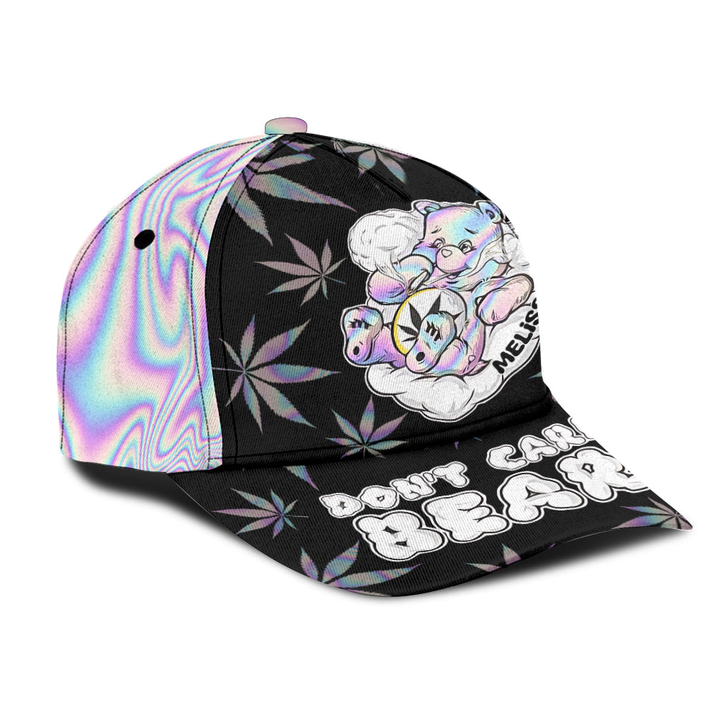 Don't Care Bear - Personalized Weed Classic Cap