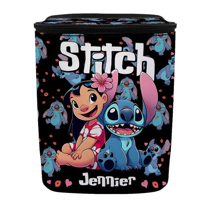 Ohana In The Car - Personalized Ohana Portable Car Trash Can/ Organizer
