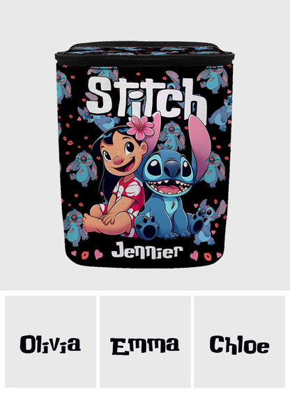 Ohana In The Car - Personalized Ohana Portable Car Trash Can/ Organizer