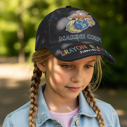 Crayon Eater - Personalized Veteran Classic Cap