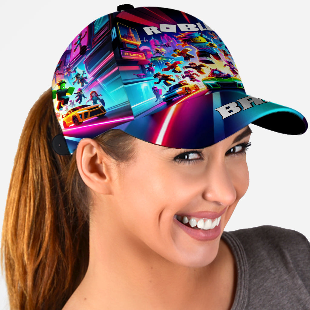Colorful Hat For Video Game Loving Kid - Personalized Kid Classic Cap