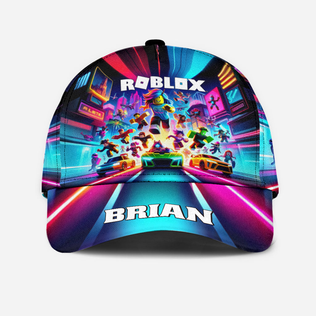 Colorful Hat For Video Game Loving Kid - Personalized Kid Classic Cap