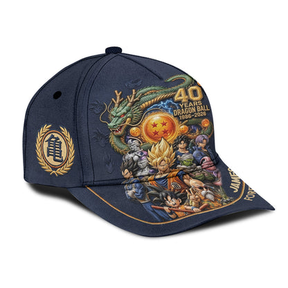 Forever Legend 40th Anniversary - Personalized Seven Balls Classic Cap