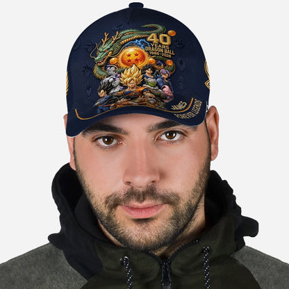 Forever Legend 40th Anniversary - Personalized Seven Balls Classic Cap