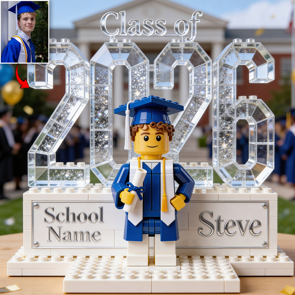 Congratulations On Your Graduation - Personalized Graduation Custom Shaped Acrylic Plaque