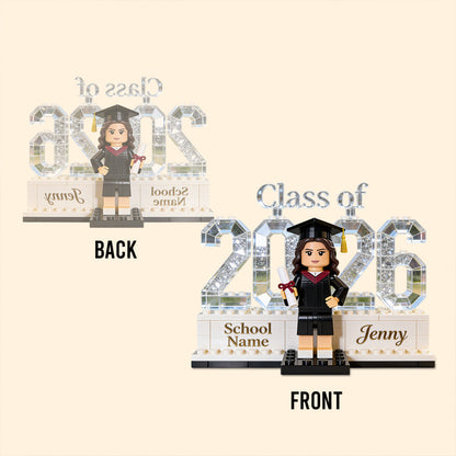 Congratulations On Your Graduation - Personalized Graduation Custom Shaped Acrylic Plaque
