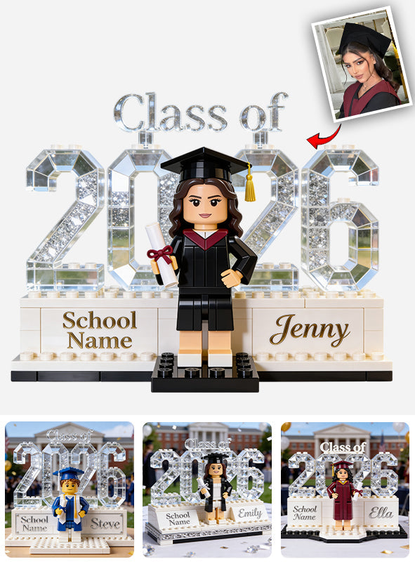 Congratulations On Your Graduation - Personalized Graduation Custom Shaped Acrylic Plaque