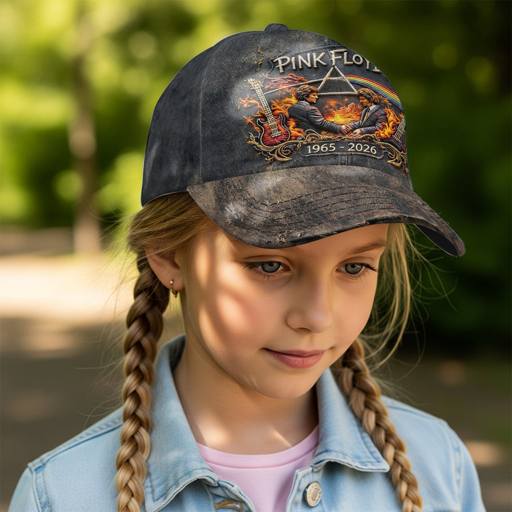 Pink Floy Rock Band Anniversary - Personalized The Prism Classic Cap