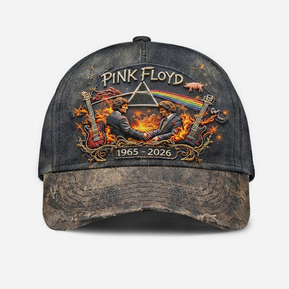 Pink Floy Rock Band Anniversary - Personalized The Prism Classic Cap