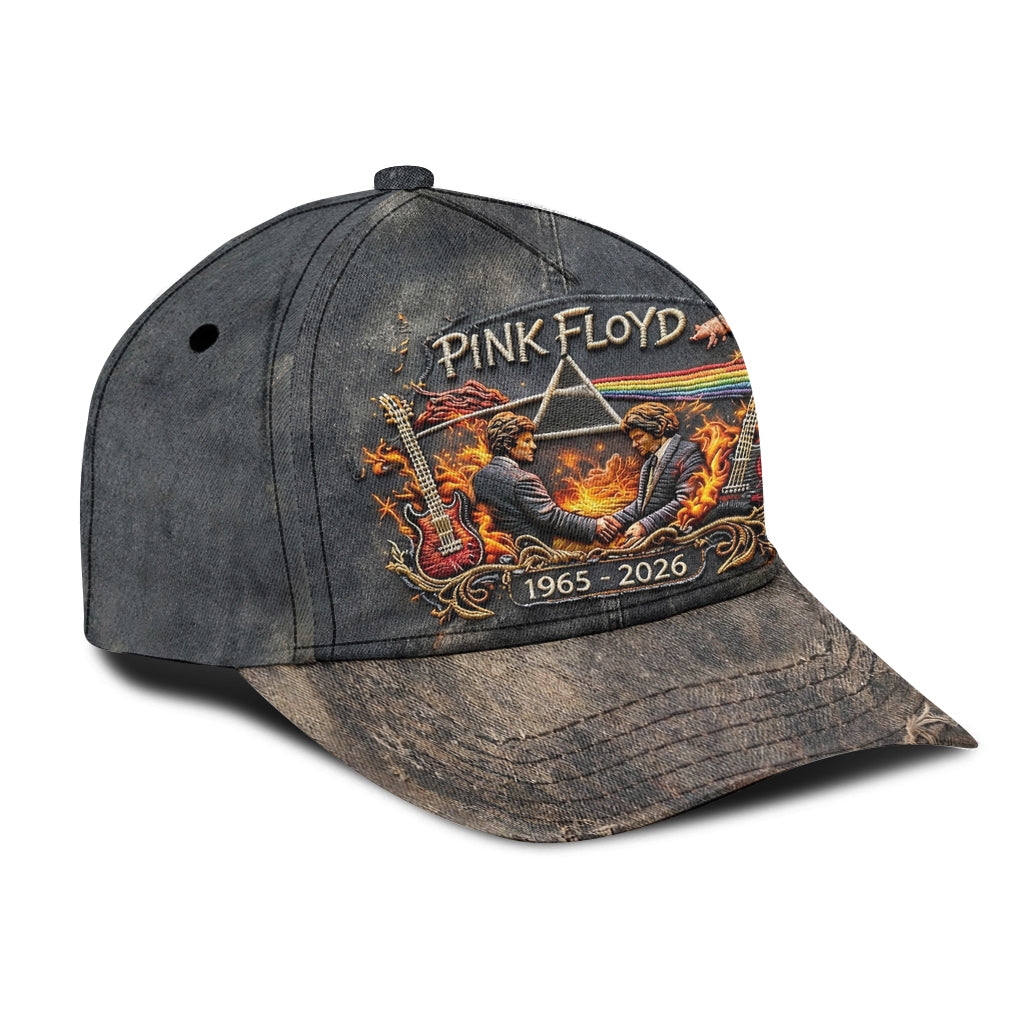 Pink Floy Rock Band Anniversary - Personalized The Prism Classic Cap