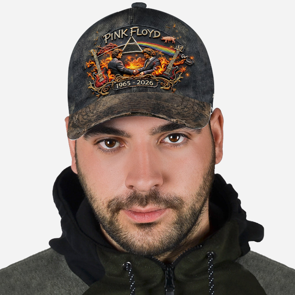 Pink Floy Rock Band Anniversary - Personalized The Prism Classic Cap