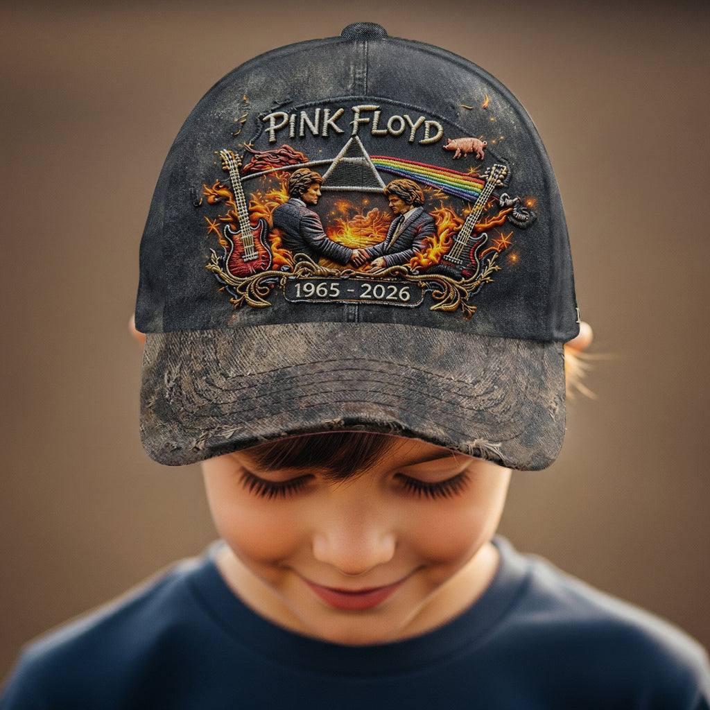 Pink Floy Rock Band Anniversary - Personalized The Prism Classic Cap