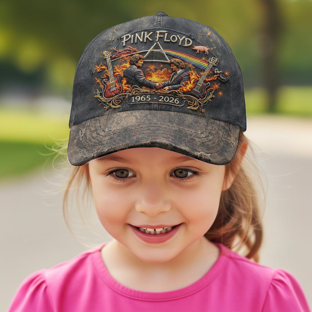Pink Floy Rock Band Anniversary - Personalized The Prism Classic Cap