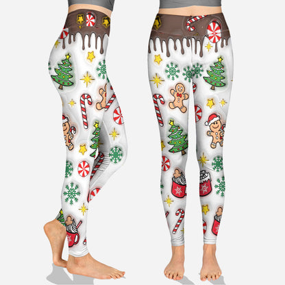 Christmas Movie Watching - Personalized Christmas Movie Hoodie and Leggings