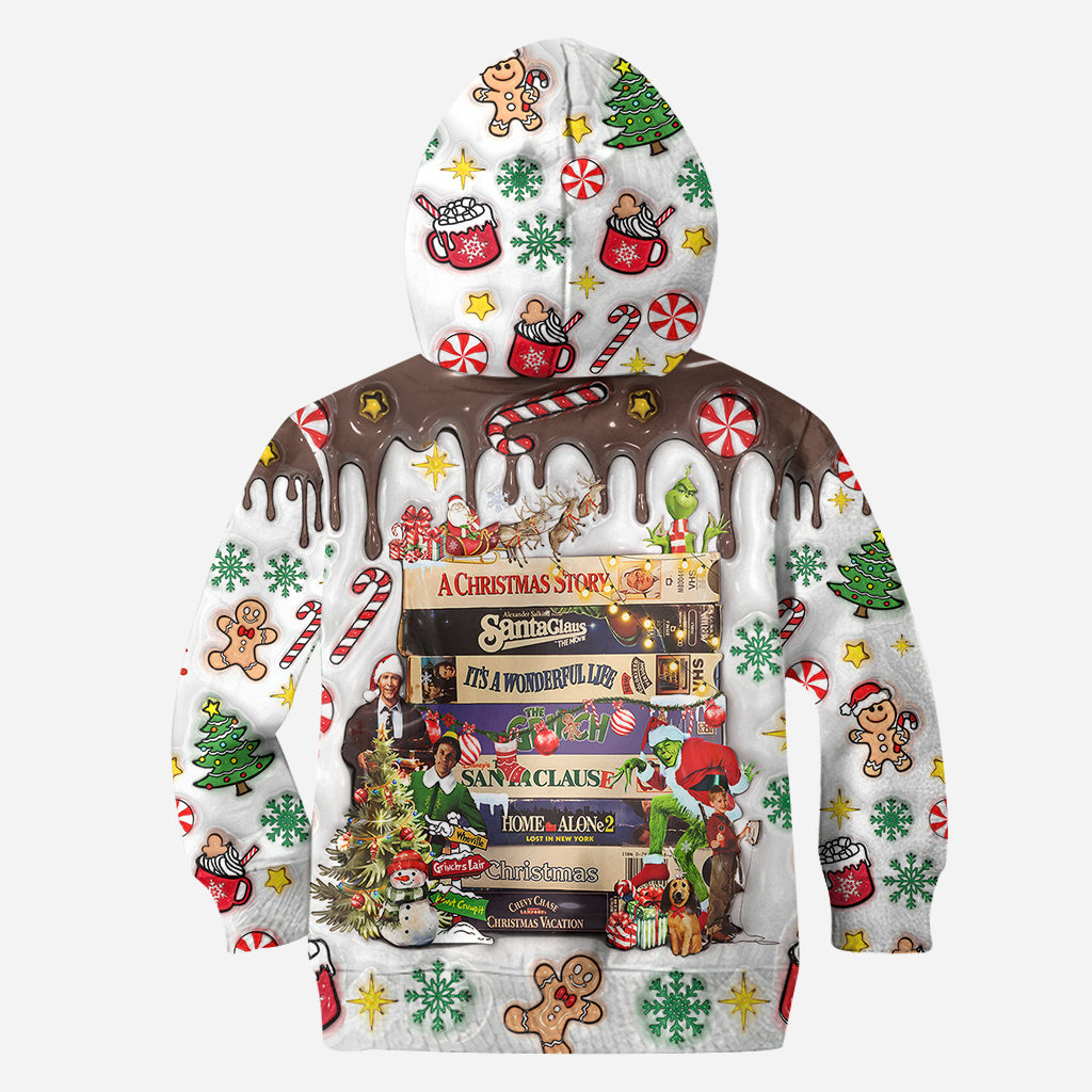 Christmas Movie Watching - Personalized Christmas Movie Hoodie and Leggings