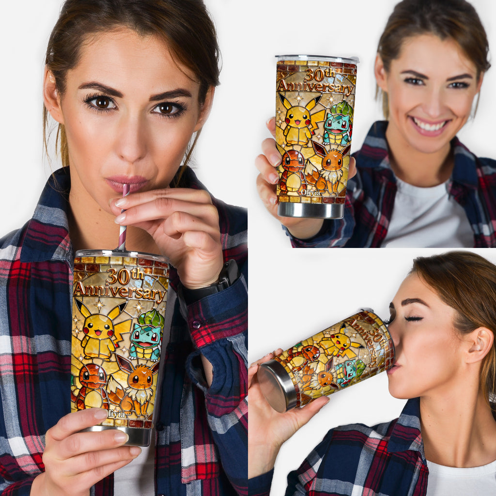 30th Anniversary - Personalized Monster Trainer Tumbler
