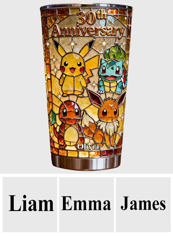 30th Anniversary - Personalized Monster Trainer Tumbler