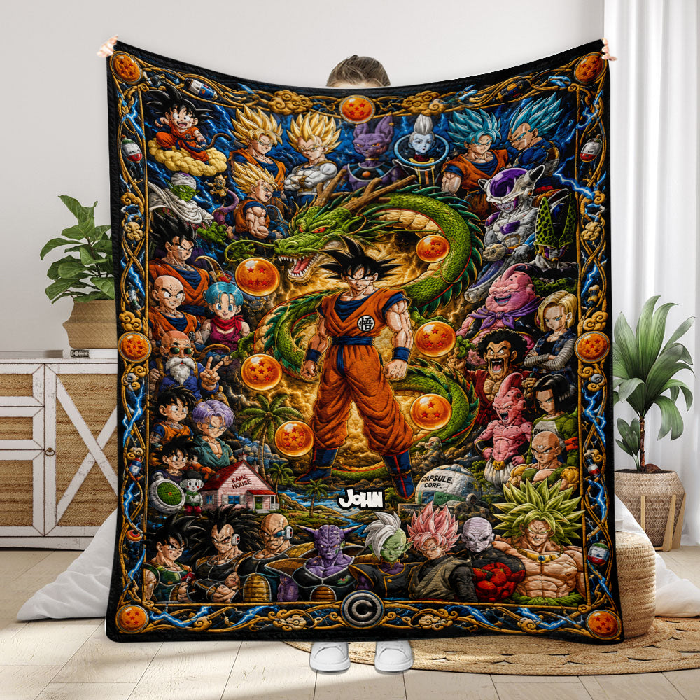 Super Balls - Personalized Seven Balls Blanket