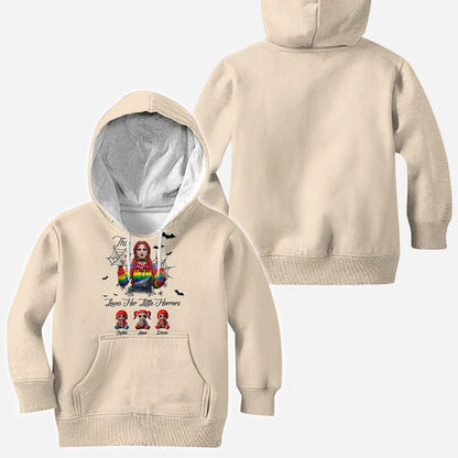 This Mama Loves Her Little Horror - Personalized Horror Character All Over Shirt