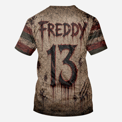 Horror Movies Fans Gift - Personalized Horror Character All Over Shirt