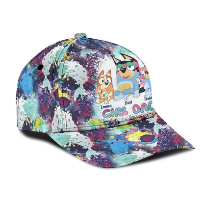 Girl Dad - Personalized Father Classic Cap