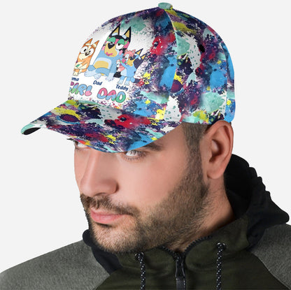 Girl Dad - Personalized Father Classic Cap