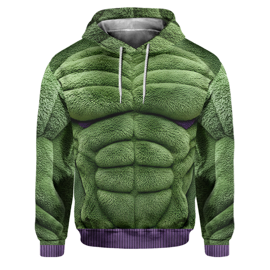Strong And Muscle - Personalized Marvelous Universe Hoodie and Sweatpants
