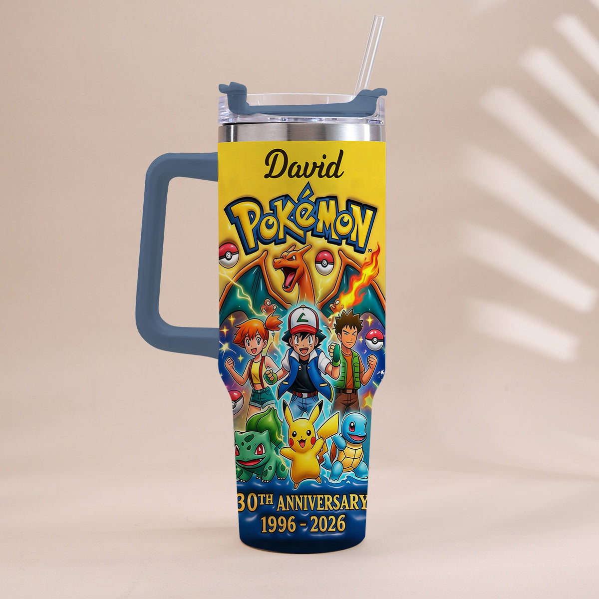 Best Memories - Personalized Monster Trainer Tumbler With Handle