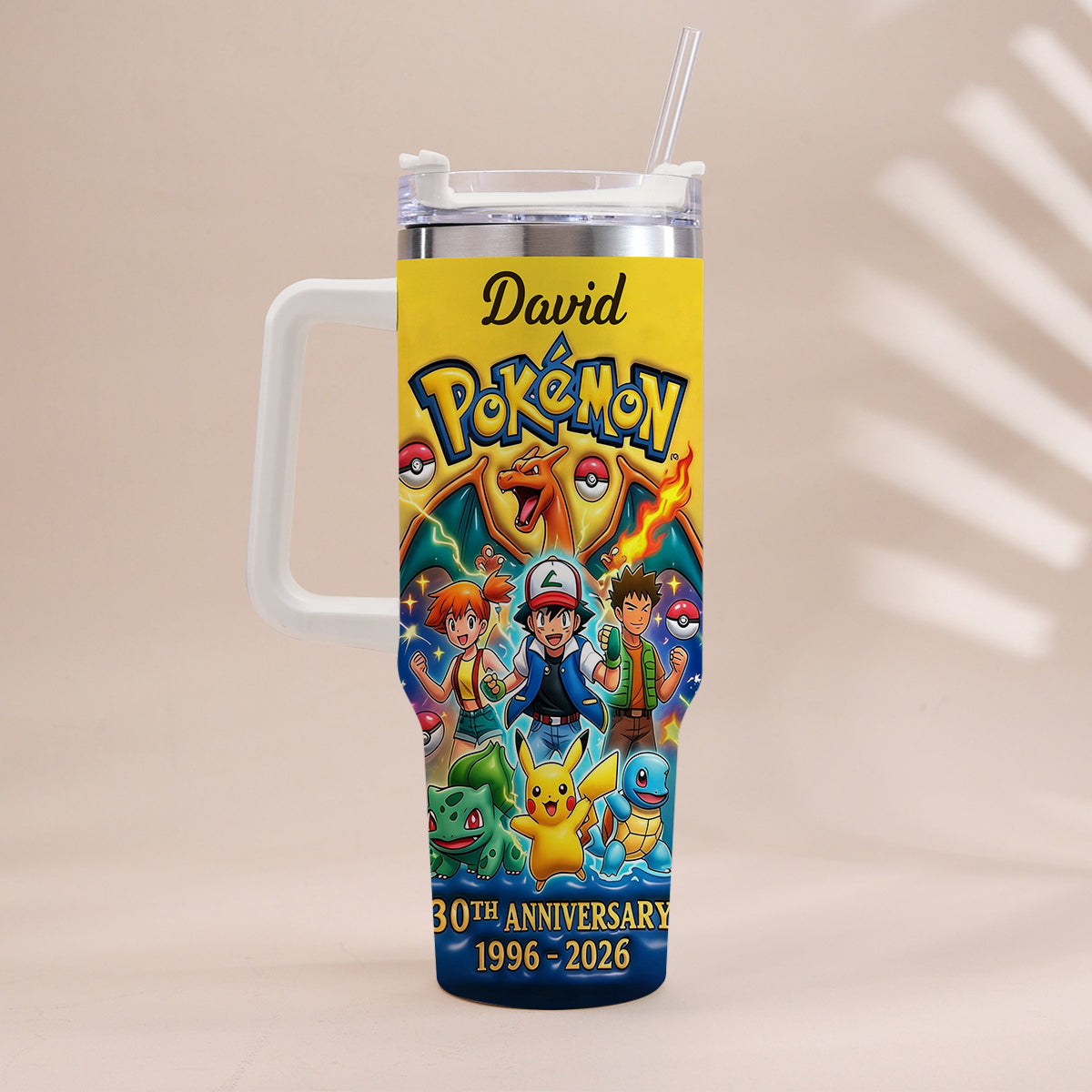 Best Memories - Personalized Monster Trainer Tumbler With Handle