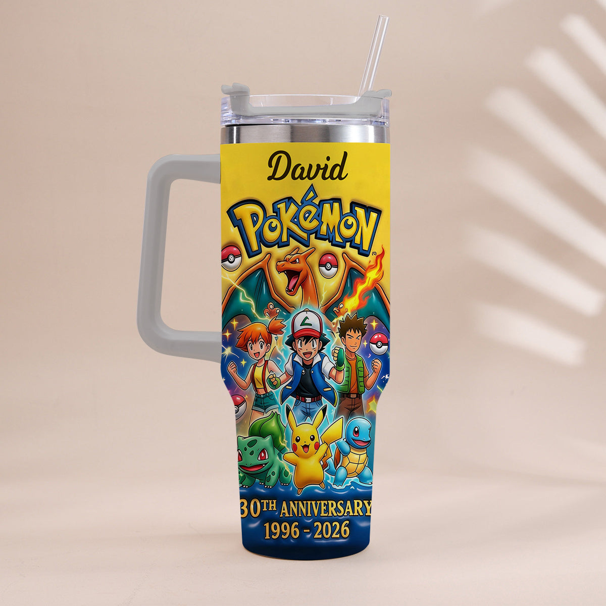 Best Memories - Personalized Monster Trainer Tumbler With Handle