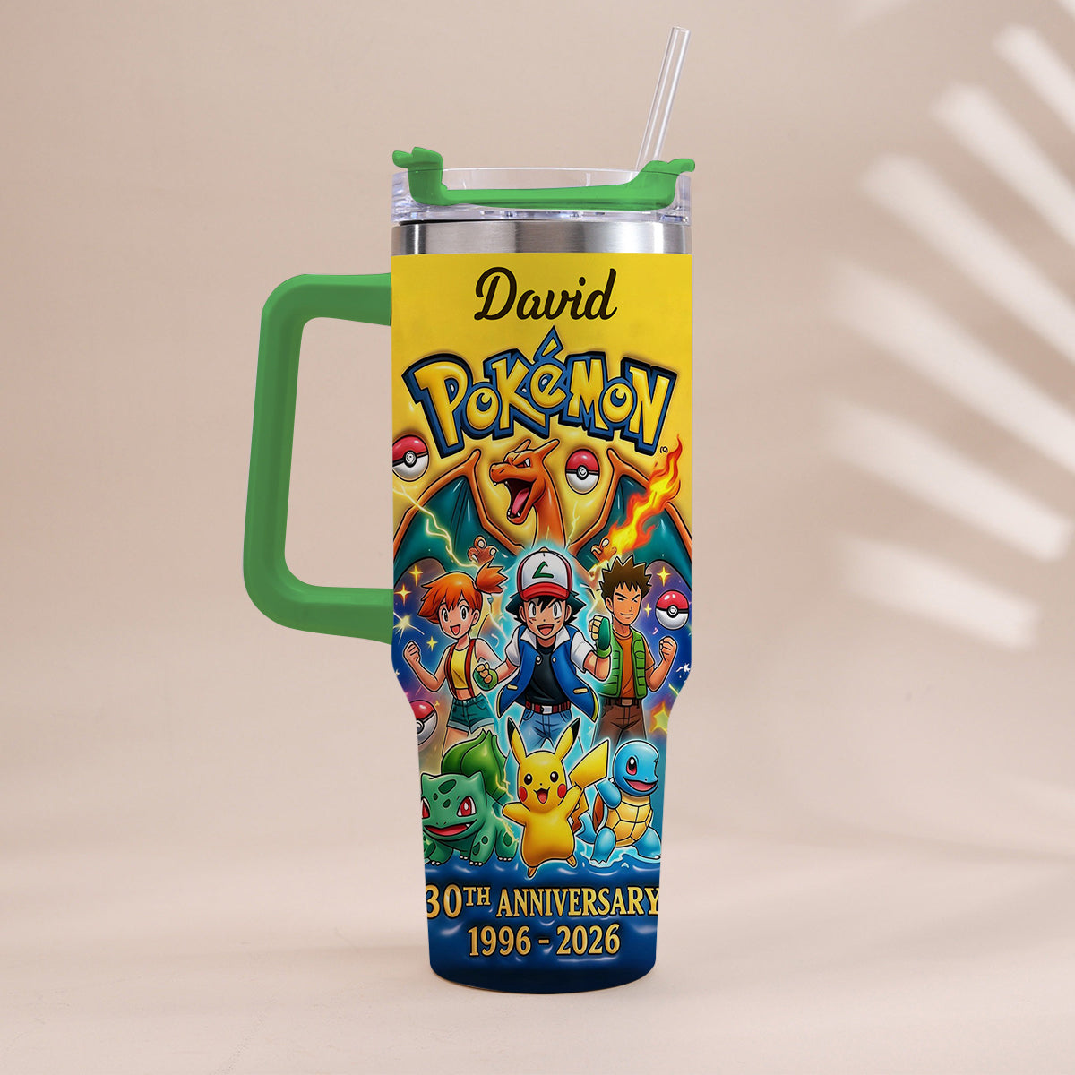Best Memories - Personalized Monster Trainer Tumbler With Handle