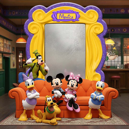 Friends - Personalized Mouse Wall Hanging Mirror