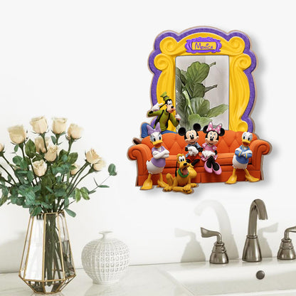 Friends - Personalized Mouse Wall Hanging Mirror